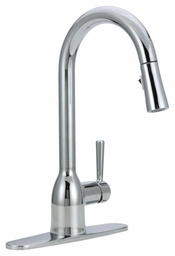 [5921295] Adler Kitchen Faucet with Pulldown Spray