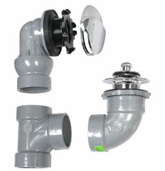 [7590007] FR-Pro Lift & Turn Waste & Overflow Kit Adjustable Angle