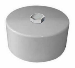 [7695250] 8" S/W IC WHITE CAP C/W BOLT