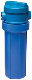 [6684040] WVIH34SS 2.5"x10" Blue Housing with SS Threads, 3/4", Valve-in-Head
