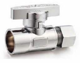 [3509913] 1/2Cx3/8OD STR/CP/VLV.1/4TURN LF