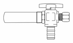 [3509910] 1/2 PEXx3/8OD STR CP VLV W/H.ARR. L.F.