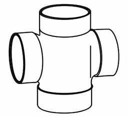 [7265011] 2 X 1 1/2 DOUBLE TY DWV CAST