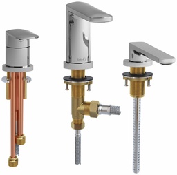 [2618400] Ever 3-Piece Roman Tub Faucet with Hand Shower