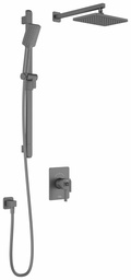 [3744260] SquareOne TCD1 Thermostatic Coaxial Shower System with Wall Arm