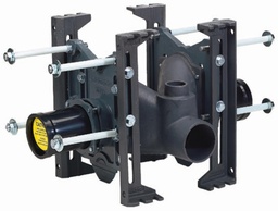 [1250950] Back to Back Horizontal Adjustable Toilet Carrier