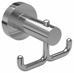 [1333000] Contemporary Round Double Robe Hook