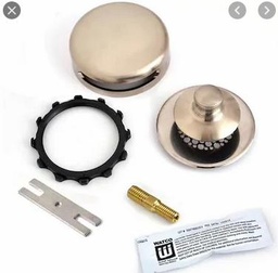 [7579919] Universal NuFit Innovator Push Pull Waste & Overflow Trim Kit w/Grid Strainer