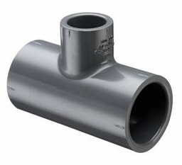 [7652629] 1-1/4X1 PVC RED TEE SOC SCH80