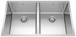 [4400320] Brookmore 30-1/2" 2 Bowl Undermount Kitchen Sink