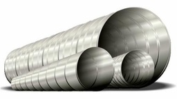 [5634188] 10" x 10' Spiral Pipe 28ga Y/L 2LC (per foot)