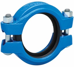 [6666740] 2" QuickVic Installation Ready Flexible Coupling Potable Water SS Blue Style 877N