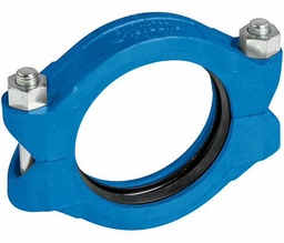 [6666802] 12" Rigid Coupling for Potable Water SS Blue Style 889