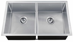 [4421400] 2 Bowl Undermount Stainless Steel Sink 20ga