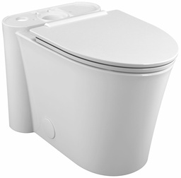 [1304955] Studio S Right Height Elongated Toilet Bowl with Seat