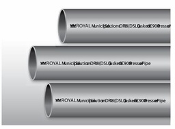 [7670826] 14"x20' PVC DR18 CIOD PIPE GSKT BLUE CENTURION