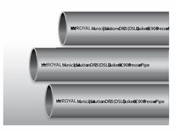 [7670701] 6"x20' PVC DR25 CIOD PIPE GSKT BLUE BRUTE