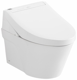 [7001143] WASHLET+ AP Wall-Hung Elongated Toilet with WASHLET+ C5 and In-Wall Dual Flush Tank System
