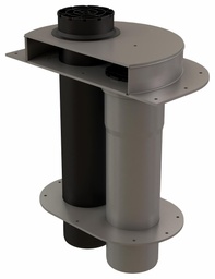 [1103070] 3 Low Profile Wall Termination