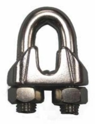 [1519200] 5/32 STAINLESS STEEL CABLE CLAMP