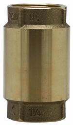 [1532030] 1-1/4 BRASS CHK VALVE