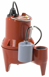 [1581410] 4/10 HP 1-Phase 115V Sewage Pump Auto with 25' Cord