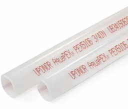 [1819610] 3/4" Uponor AquaPEX White, Red Print, 100-ft. coil