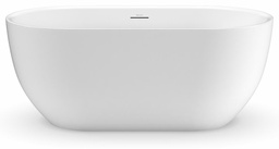 [6452805] Tosca Matte 5932 Center Drain Freestanding Tub