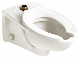 [1351060] Afwall 1.1 GPF Wall Mounted Elongated Flushometer Bowl with Top Spud (Less Seat)