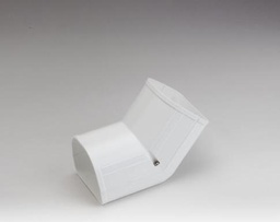 [2622100] LD 3.5" 45 IN VERT ELL WH 92