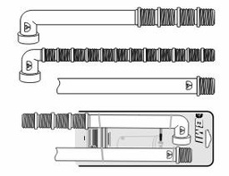 [3100025] 3/4" M X 3/4" F X 13" ELBOW PLASTIC