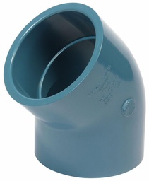 [3265316] 4"x45D CPVC ELBOW SxS AQUARISE