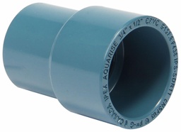 [3265500] 3/4"x1/2" CPVC RED. CPLG SxS AQUARISE