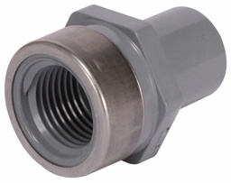 [3265732] 3/4" CPVC SCH80 FEMALE ADPT SPxFPT SS REINFORCED