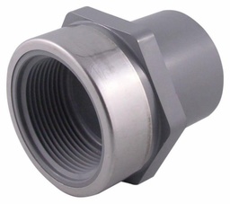 [3265738] 1 1/2" CPVC SCH80 FEMALE ADPT SPxFPT SS REINFORCED
