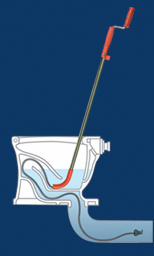 [3711220] 6' Teletube Closet Auger with Regular Head