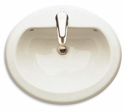 [1353460] Cadet 1-Hole Drop-In Bathroom Sink