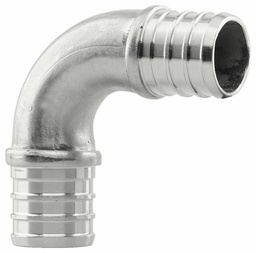 [7901168] SSPEX-E07 - '3/4" 304SS Crimp PEX Elbow - F1807'