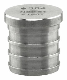 [7901282] SSPEX-P07 - '3/4" 304SS Crimp PEX Plug - F1807'
