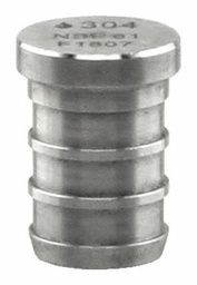 [7901280] SSPEX-P05 - '1/2" 304SS Crimp PEX Plug - F1807'