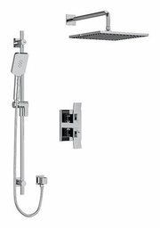 [2617020] Zendo Thermostatic Double Coaxial Shower Kit