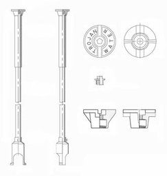[4880810] 6.0'-8.0' S.BOX LESS ROD SSB1-08