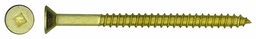 [5160516] #10X1-1/4 BRASS WOODSCREW 100