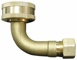 [5455510] A-158A 3/8" Comp x 3/4" FHT Dishwasher Elbow