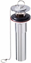 [7855300] Plug & Chain Bathroom Sink Drain with Overflow