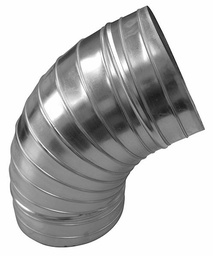 [5632090] 16" Spiral 45 Degree Elbow 1-1/2" Centerline