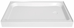[6451368] 60" x 30" RH Drain Alcove Shower Base