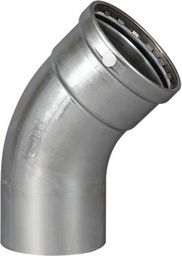 [6571430] 3 P/P STAINLESS STEEL CXFTG 45 ELBOW W/FKM