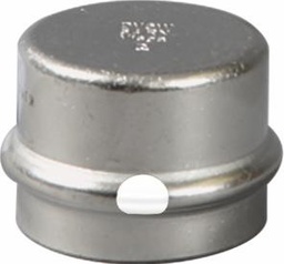 [6573520] 1/2 P/P STAINLESS STEEL C CAP FKM