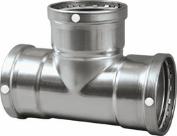 [6575485] 3 X3 X2 P/P STAINLESS STEEL TEE FKM